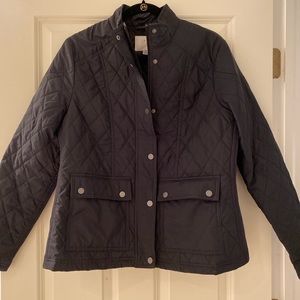 Quilted black jacket